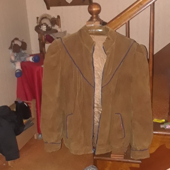 KiCK A*S!!! Vtg SASSON jkt Sz large - Picture 2 of 8